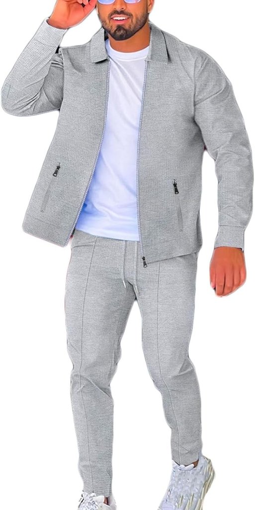 Laad afbeelding in Galerijviewer, Heren trainingspak 2-delig met vest en joggingbroek - happygetfit.com

