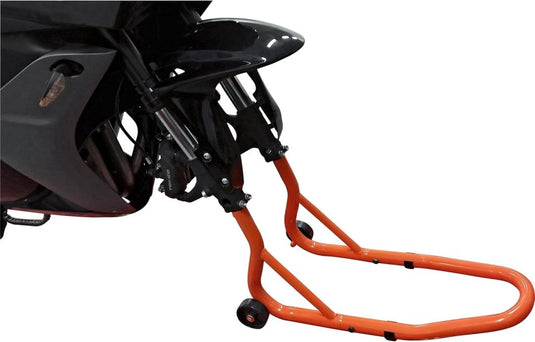 Hi-Q Tools Montagestandaard, Motor Standaard, Motorkrik, Voorvork, Staal, Orange - happygetfit.com