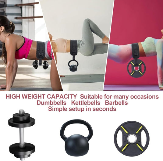 Hip thrust riem voor biltraining zwart - happygetfit.com