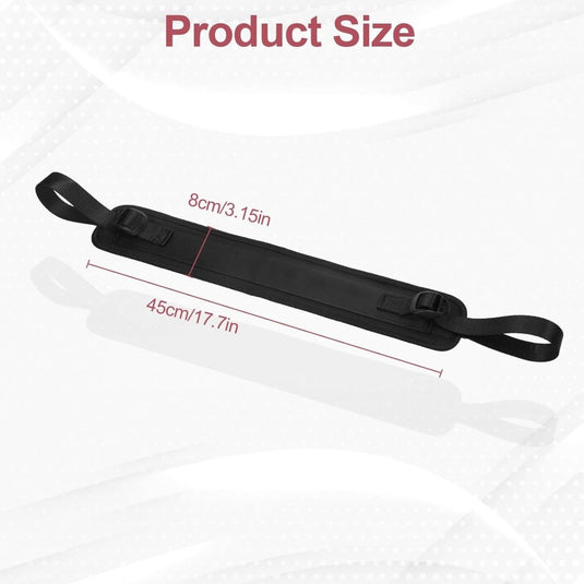 Hip thrust riem voor biltraining zwart - happygetfit.com