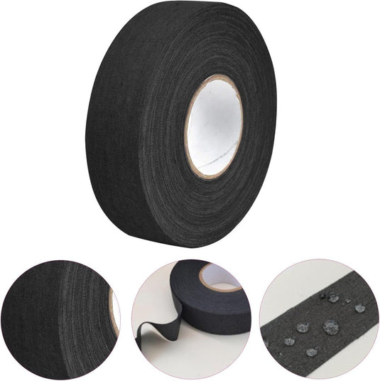 Hockey grip tape 25 m zwart - happygetfit.com