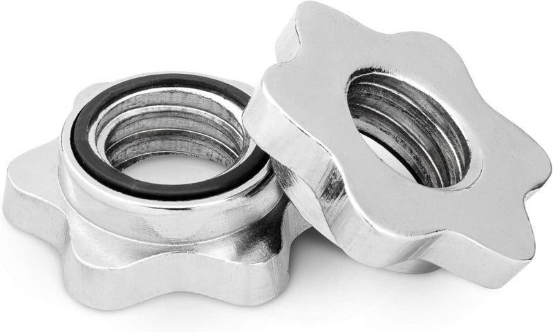Load image into Gallery viewer, Hop-Sport Halterset 45 kg 1 x Lange Halterstang, 1 x Curl Stang, 2 x Korte Halters, Gewichten 2 x 5 kg / 4 x 2,5 kg / 6 x 1,25 kg - happygetfit.com
