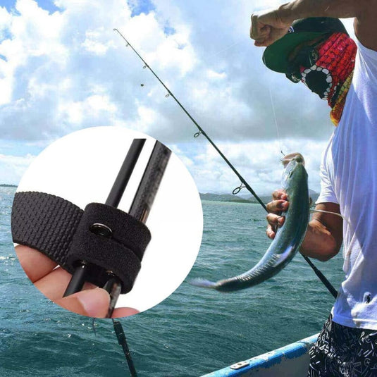 🎣 Houd je vishengel stevig op zijn plek met deze verstelbare hengelriemen! - happygetfit.com