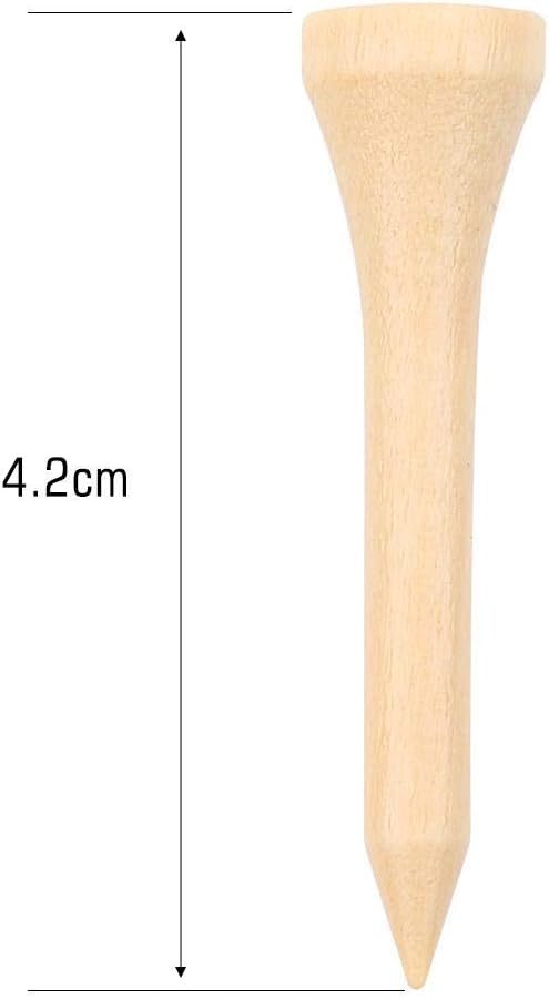Laden Sie das Bild in Galerie -Viewer, Houten golftees 100 stuks 42 mm voor golfballen en afslagtraining – golfpinnetjes – driving range - happygetfit.com
