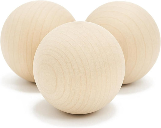 Houten hockey trainingsballen 5,1 cm – 3 stuks - happygetfit.com