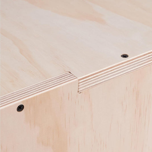 Houten plyo box met 3 hoogtes tot 204 kg – jump box – plyometrische trainingsbox - happygetfit.com