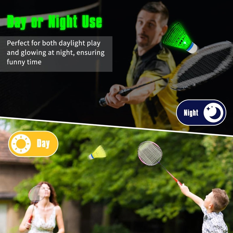 Load image into Gallery viewer, Hysagtek 12 Pcs Badminton Shuttlecocks Badminton Birdie, Indoor Outdoor Sport Ball Training Exercise Gym Fitness Game - happygetfit.com
