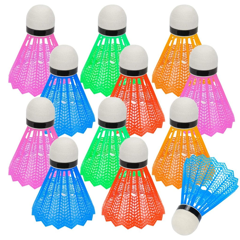 Load image into Gallery viewer, Hysagtek 12 Pcs Badminton Shuttlecocks Badminton Birdie, Indoor Outdoor Sport Ball Training Exercise Gym Fitness Game - happygetfit.com
