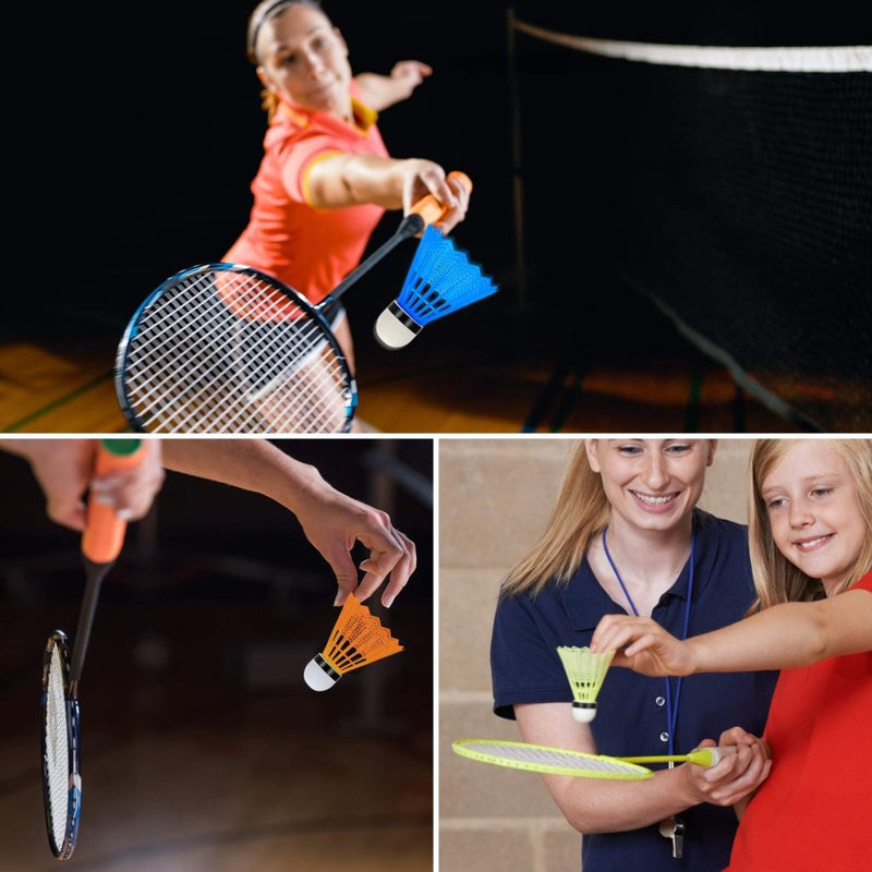 Load image into Gallery viewer, Hysagtek 12 Pcs Badminton Shuttlecocks Badminton Birdie, Indoor Outdoor Sport Ball Training Exercise Gym Fitness Game - happygetfit.com
