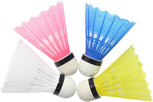 Hysagtek 12 Stuks Badminton Shuttles Badminton Birdie, Indoor Outdoor Sport Bal Training Oefening Gym Fitness Spel - happygetfit.com