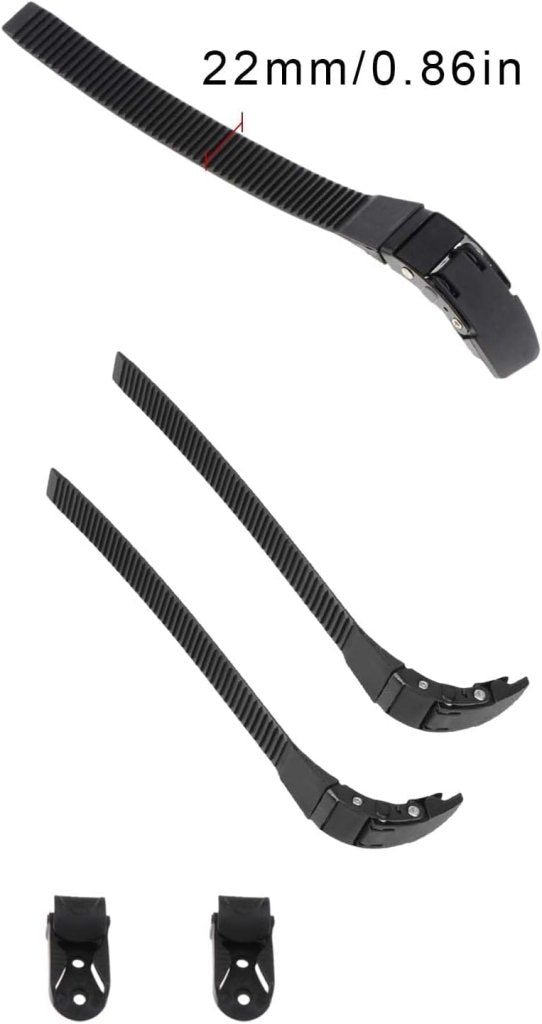 Laad afbeelding in Galerijviewer, Inline Skate Gesp Vervangingsgesp, met Clip, Roller Skates Stopper Gesp, Rolschaats- en Skate- Riemen, Vervangingsriem voor Roller Inline Skate, Vervangingsgespen voor Inline Skates, Universele - happygetfit.com
