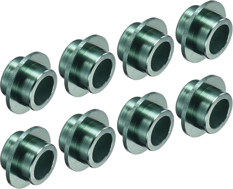 Chargez l'image dans la visionneuse de la galerie, Inline skate lager spacers 8 stuks 8 mm van aluminium groen – afstandhouders – skate accessoires - happygetfit.com

