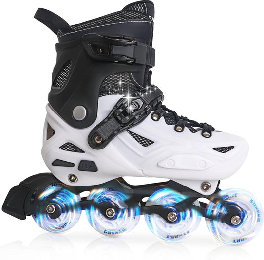 Inlineskates voor kinderen, jongens, meisjes, 4 maten, inlineskates - happygetfit.com
