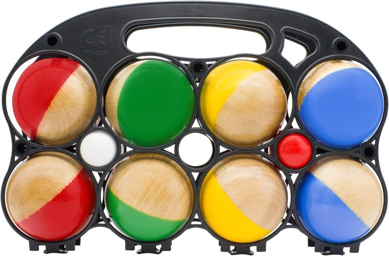 Laad afbeelding in Galerijviewer, Jeu de boules spel houten Boccia – Boccia van hoge kwaliteit voor kinderen en volwassenen – 3011 - happygetfit.com
