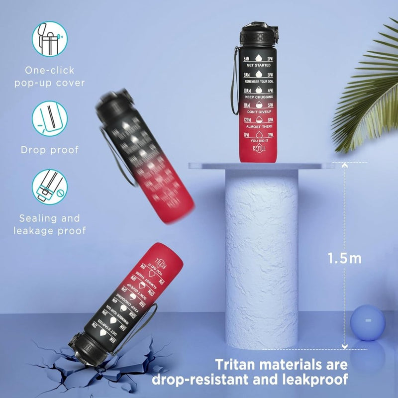 Load image into Gallery viewer, 🚀 Jouw ultieme herbruikbare waterfles – Duurzaam, stijlvol en praktisch! - happygetfit.com
