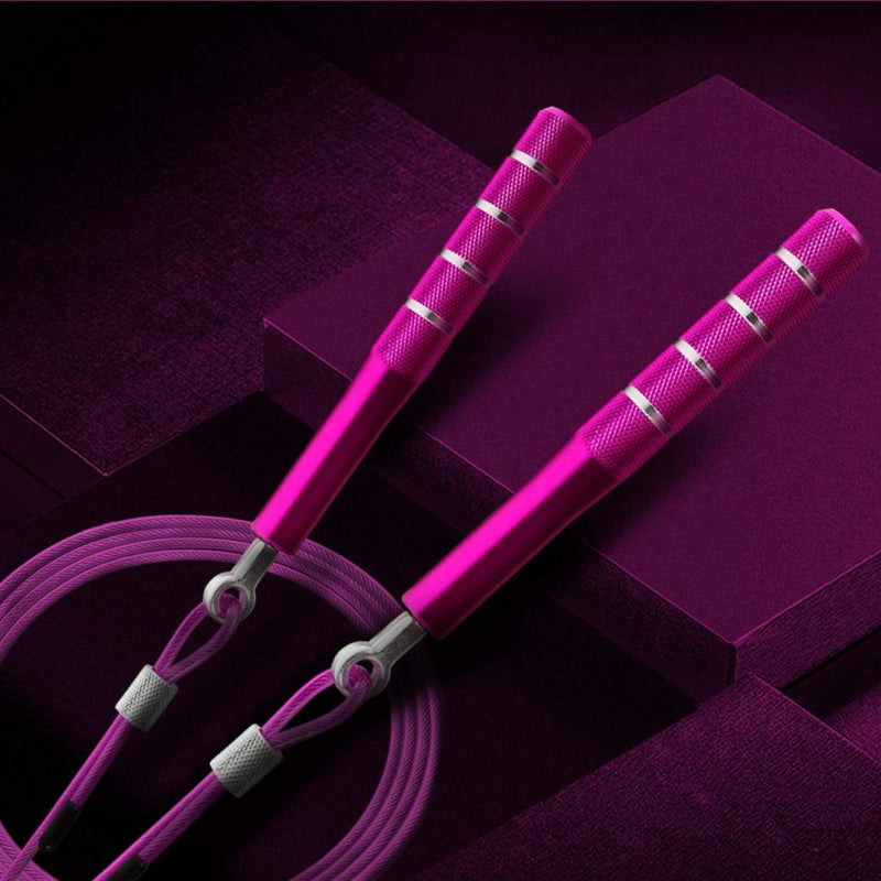 Laad afbeelding in Galerijviewer, Jump Rope, Wastou Speed Jumping Rope for Training Fitness Exercise, Adjustable Adults Workout Skipping Rope for Men, Women, Kids, Girls - happygetfit.com
