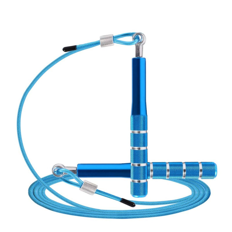 Laad afbeelding in Galerijviewer, Jump Rope, Wastou Speed Jumping Rope for Training Fitness Exercise, Adjustable Adults Workout Skipping Rope for Men, Women, Kids, Girls - happygetfit.com
