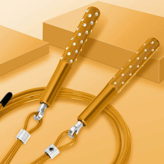 Jump Rope, Wastou Speed Jumping Rope for Training Fitness Exercise, Adjustable Adults Workout Skipping Rope for Men, Women, Kids, Girls - happygetfit.com