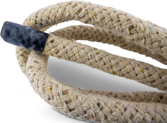 Katoenen springtouw 3 meter naturel - happygetfit.com