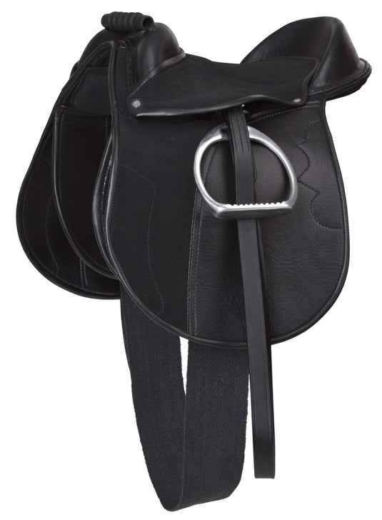 Kerbl Economy Pony 325415 Saddle Set, Black - happygetfit.com
