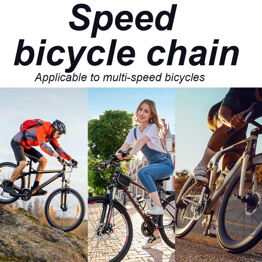Kettingslot, 3 Stuks Fietsketting, Fiets Missing Link, Fietskettingschakel, Voor 6-7-8, 9, 10 Snelheidsketting - happygetfit.com