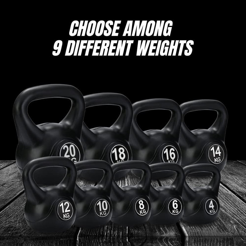 Load image into Gallery viewer, Kettlebell 12 kg met ergonomische handgreep - happygetfit.com
