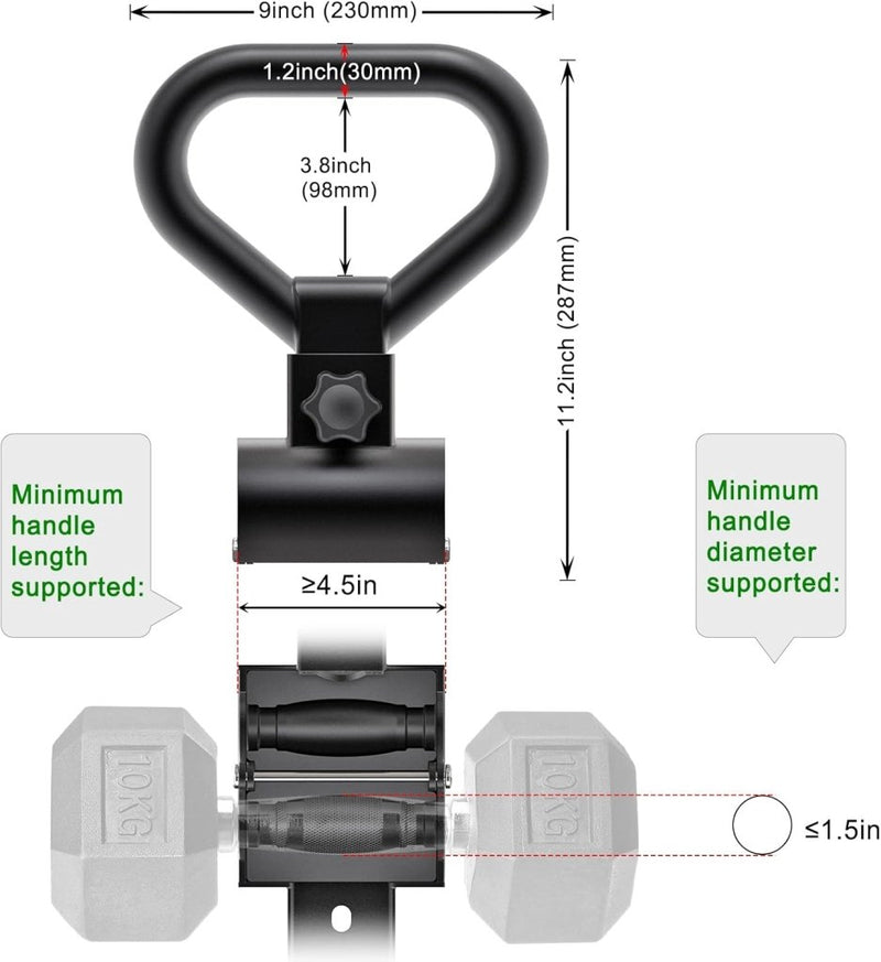 Laad afbeelding in Galerijviewer, 💪 Kettlebell handvat voor halters – meer variatie, minder apparatuur - happygetfit.com
