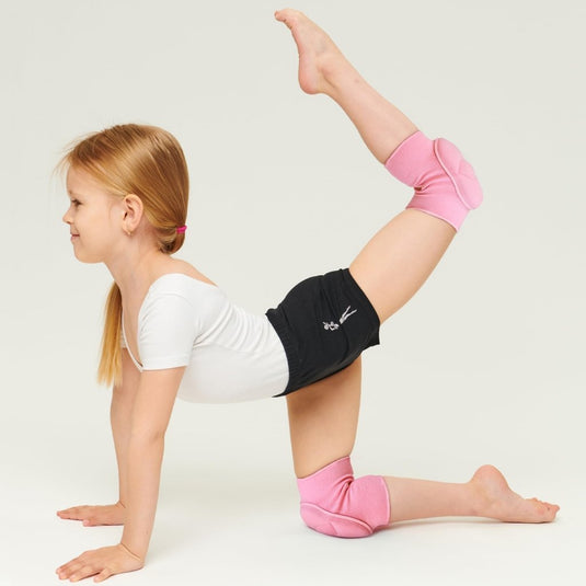 Knee Pads Volleyball Girls Kids Youth Women Men 7.8" Thick Padded Dance Knee Pad Soft Stretchy Knee Brace Breathable Knee Protector for Basketball Football Wrestling Pole Dance Yoga Knee Sleeve 1 Pair - happygetfit.com