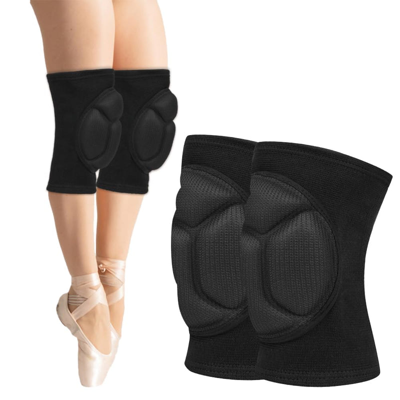 Laad afbeelding in Galerijviewer, Kniebeschermers 1 paar met schokabsorberende EVA-vulling voor volleybal dansen en basketbal – sportkniebescherming – kniekussens - happygetfit.com
