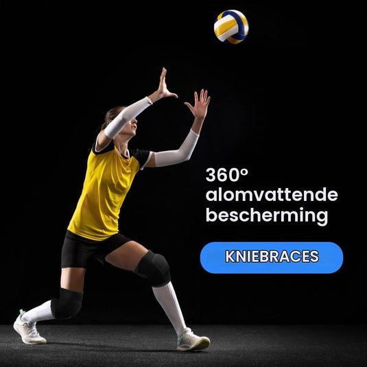 Kniebeschermers 1 paar met schokabsorberende EVA-vulling voor volleybal dansen en basketbal – sportkniebescherming – kniekussens - happygetfit.com