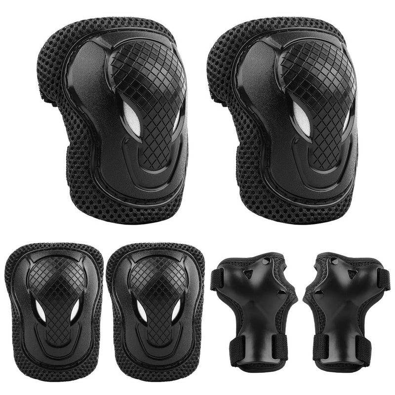 Load image into Gallery viewer, Kniebeschermers Kinderen Beschermers Inline Skates Kinderen 6-delige Set Kinderen Beschermers Elleboogbeschermers voor Inline Skates Scooter Fiets Rolschaatsen - happygetfit.com
