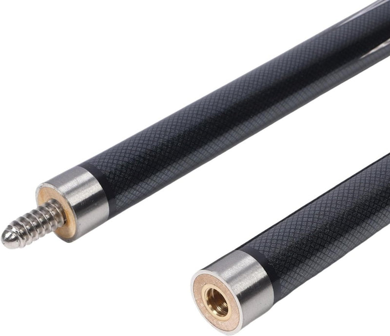 Chargez l'image dans la visionneuse de la galerie, Koolstofvezel Biljartkeu met 13 mm Tip – Professionele Pool Cue met Rubberen Bumper - happygetfit.com
