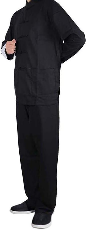 Load image into Gallery viewer, Kungfu uniform met lange mouw en broek - happygetfit.com
