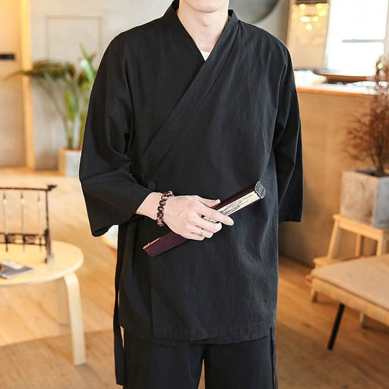 Load image into Gallery viewer, Kungfu uniform met lange mouw en broek - happygetfit.com
