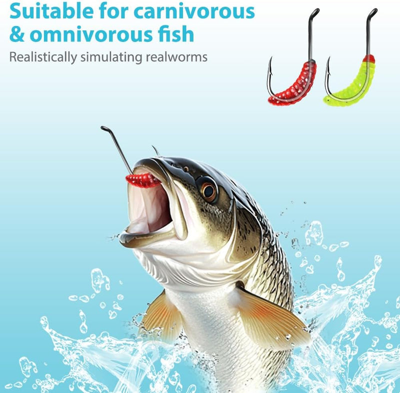 Bild im Galerie-Viewer laden, Kunstaas set 120-delig met spinners, softbaits en hardbaits inclusief opbergdoos – roofvisaas – hengelsportaccessoires - happygetfit.com
