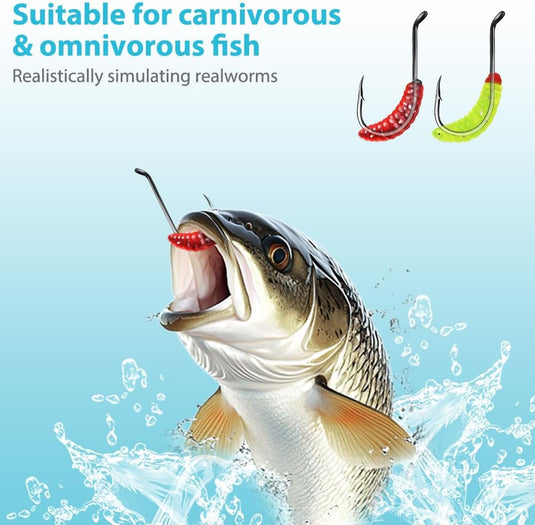 Kunstaas set 120-delig met spinners, softbaits en hardbaits inclusief opbergdoos – roofvisaas – hengelsportaccessoires - happygetfit.com