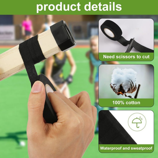 🏒 Lacrosse en hockey stick tape – Perfecte grip en zweetabsorptie! - happygetfit.com