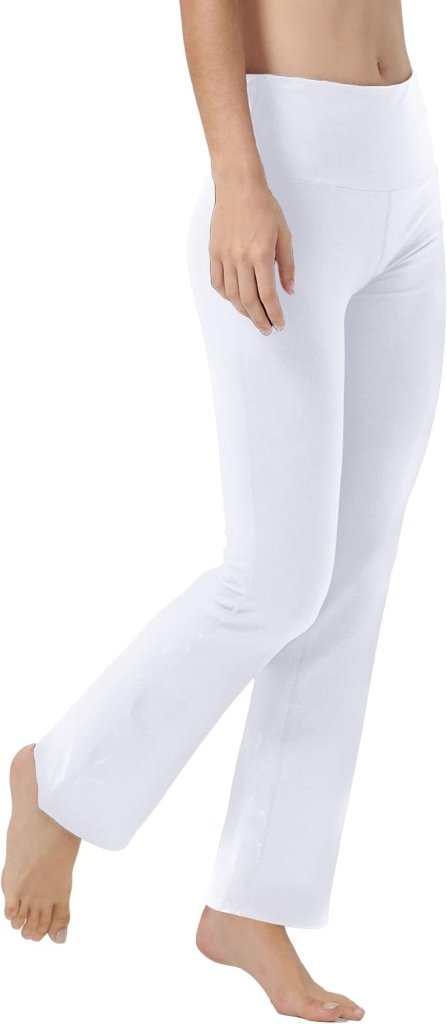 Load image into Gallery viewer, LaiEr Yoga Broek voor Vrouwen Tummy Control Workout Bootleg Broek Hoge Taille 4 Way Stretch Broek met Binnenzakken. - happygetfit.com
