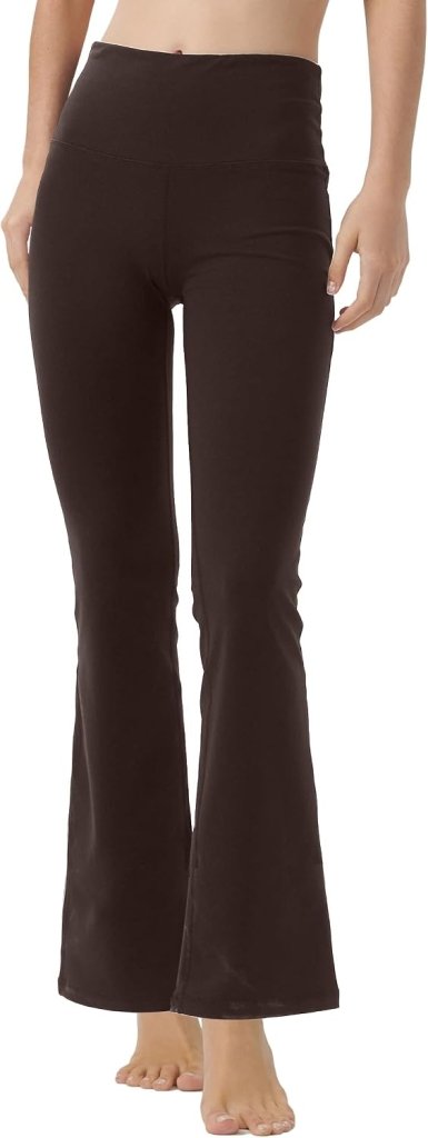 Load image into Gallery viewer, LaiEr Yoga Broek voor Vrouwen Tummy Control Workout Bootleg Broek Hoge Taille 4 Way Stretch Broek met Binnenzakken. - happygetfit.com

