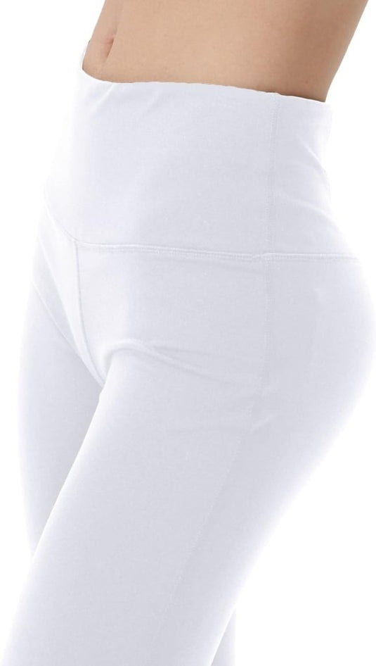 LaiEr Yoga Broek voor Vrouwen Tummy Control Workout Bootleg Broek Hoge Taille 4 Way Stretch Broek met Binnenzakken. - happygetfit.com