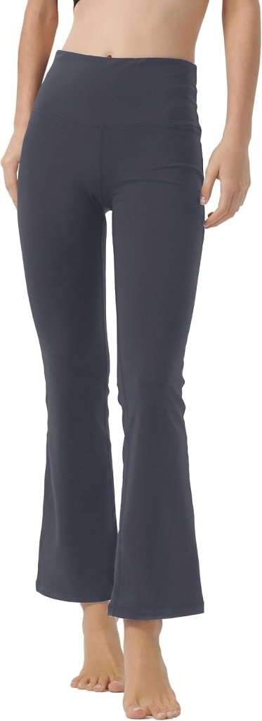 Load image into Gallery viewer, LaiEr Yoga Broek voor Vrouwen Tummy Control Workout Bootleg Broek Hoge Taille 4 Way Stretch Broek met Binnenzakken. - happygetfit.com
