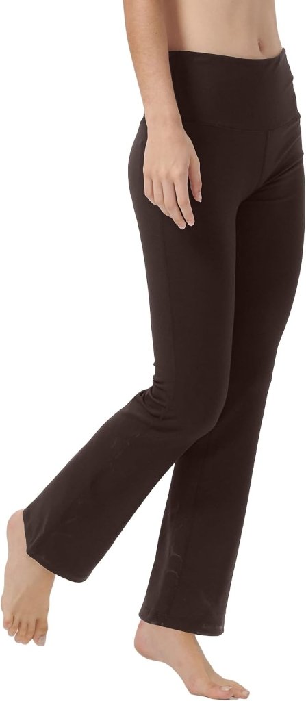 Load image into Gallery viewer, LaiEr Yoga Broek voor Vrouwen Tummy Control Workout Bootleg Broek Hoge Taille 4 Way Stretch Broek met Binnenzakken. - happygetfit.com
