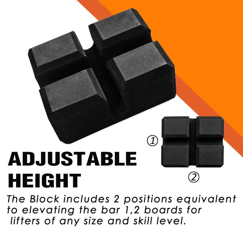 Load image into Gallery viewer, LARA STAR Bench Press Block Press Blocks Boards, Adjustable 2-5 Bench Board, Home Gym Workout Fitness Accessories for Increase Your Bench Press - happygetfit.com
