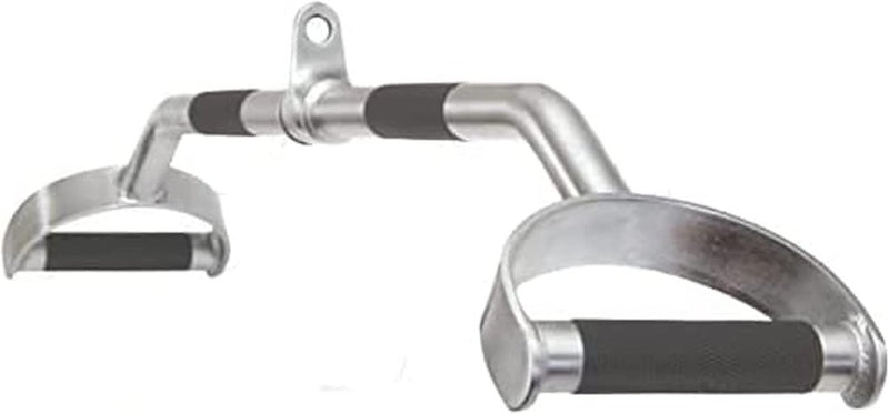 Load image into Gallery viewer, Lat pulldown bar 61 of 96,5 cm met dubbele antislip handgrepen – kabelstang – fitness accessoire - happygetfit.com
