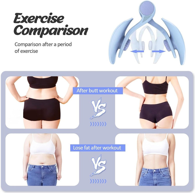 Load image into Gallery viewer, LeapBeast Thigh Master, Pelvic Floor Trainer, Hip Trainer for Postpartum Rehabilitation, Kegel Trainer &amp; Butt, Leg, Arm Toning Master Equipment for Home Gym Workout (Blue Tension Value 12KG) - happygetfit.com
