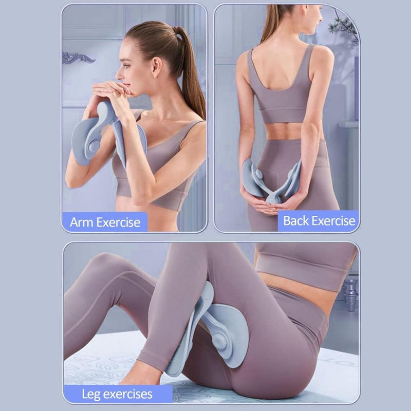 Load image into Gallery viewer, LeapBeast Thigh Master, Pelvic Floor Trainer, Hip Trainer for Postpartum Rehabilitation, Kegel Trainer &amp; Butt, Leg, Arm Toning Master Equipment for Home Gym Workout (Blue Tension Value 12KG) - happygetfit.com
