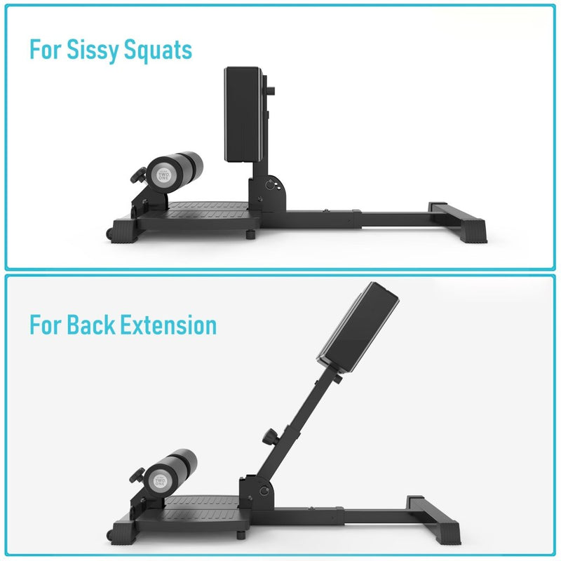 Load image into Gallery viewer, leikefitness Sissy Squat Machine, Deluxe Multi-Function Deep Sissy Squat Bench Workout Station, Leg Exercise Machine for Home Gym - happygetfit.com
