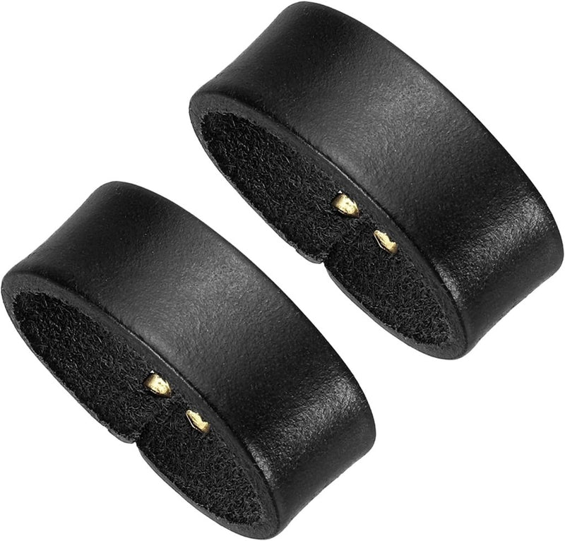 Carica immagine in Galleria Viewer, Leren riemlussen 2 stuks voor riemen 38-40 mm – riemhouders – vervangende keeper loops - happygetfit.com
