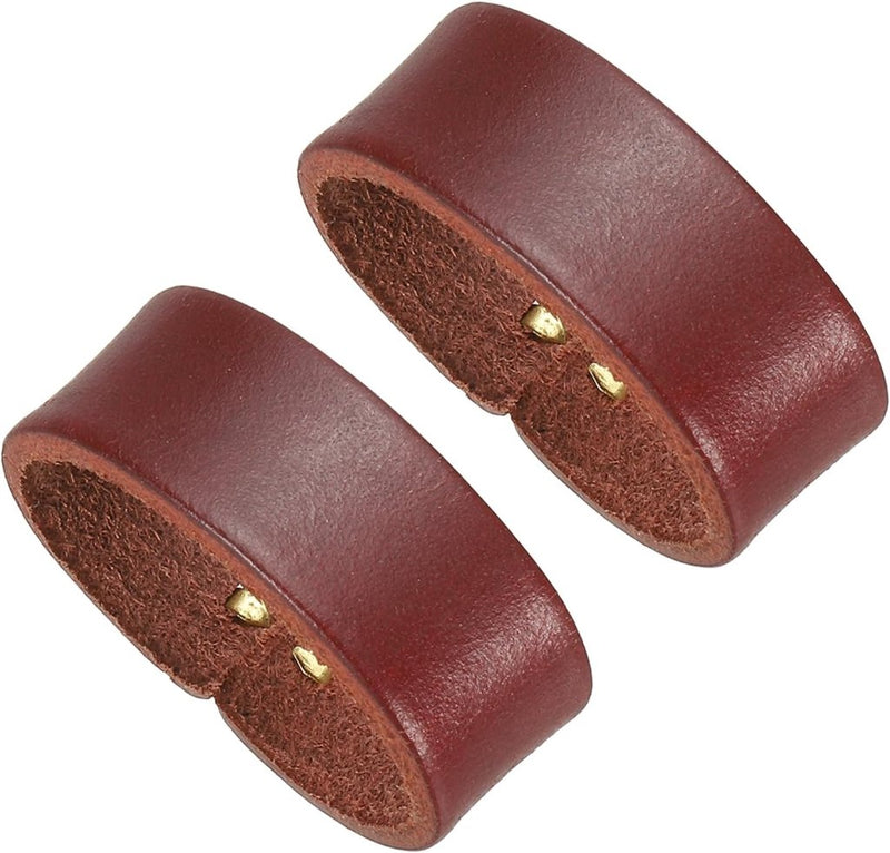 Carica immagine in Galleria Viewer, Leren riemlussen 2 stuks voor riemen 38-40 mm – riemhouders – vervangende keeper loops - happygetfit.com
