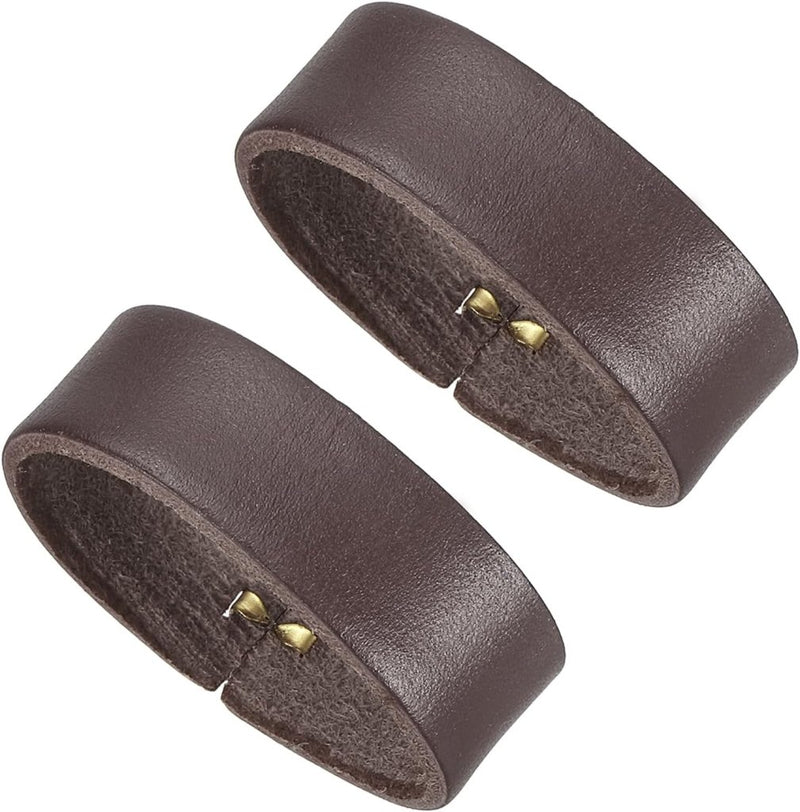 Carica immagine in Galleria Viewer, Leren riemlussen 2 stuks voor riemen 38-40 mm – riemhouders – vervangende keeper loops - happygetfit.com
